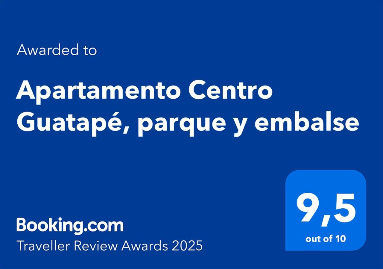 Apartamento Centro Guatape, Parque Y Embalse Luaran gambar
